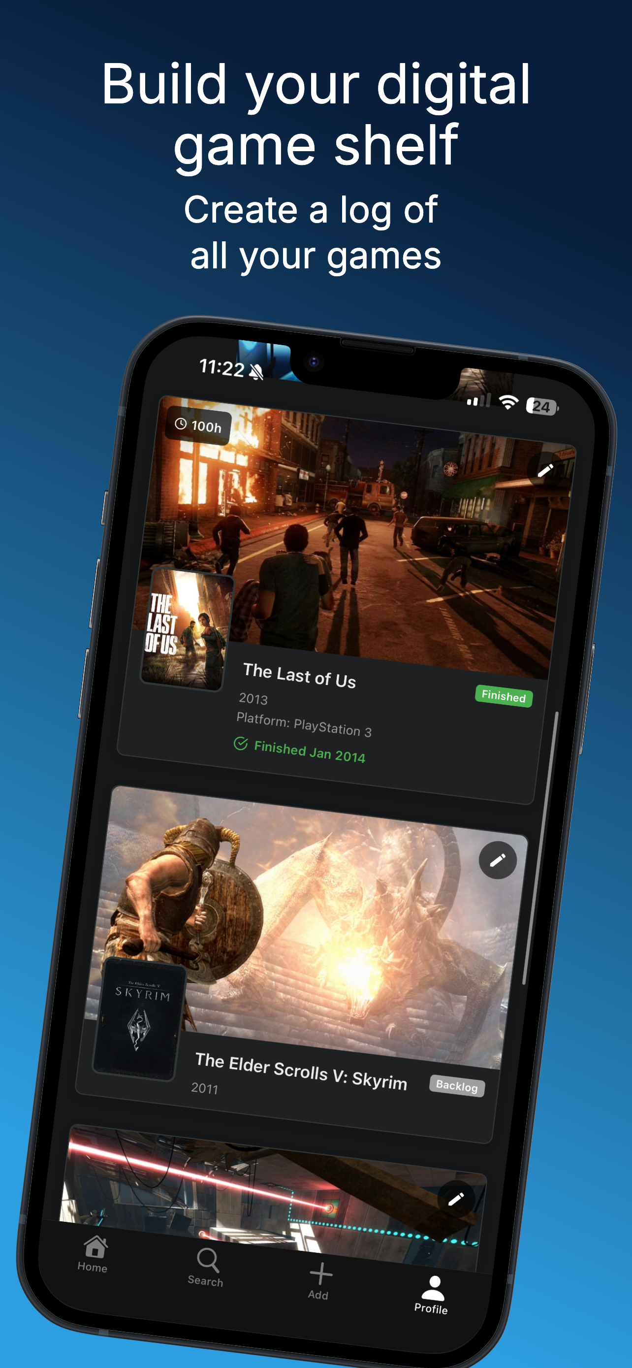 Build your digital game shelf